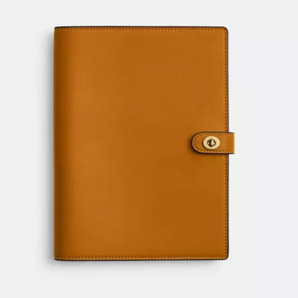 Coach Notebook Glovetanned Leather